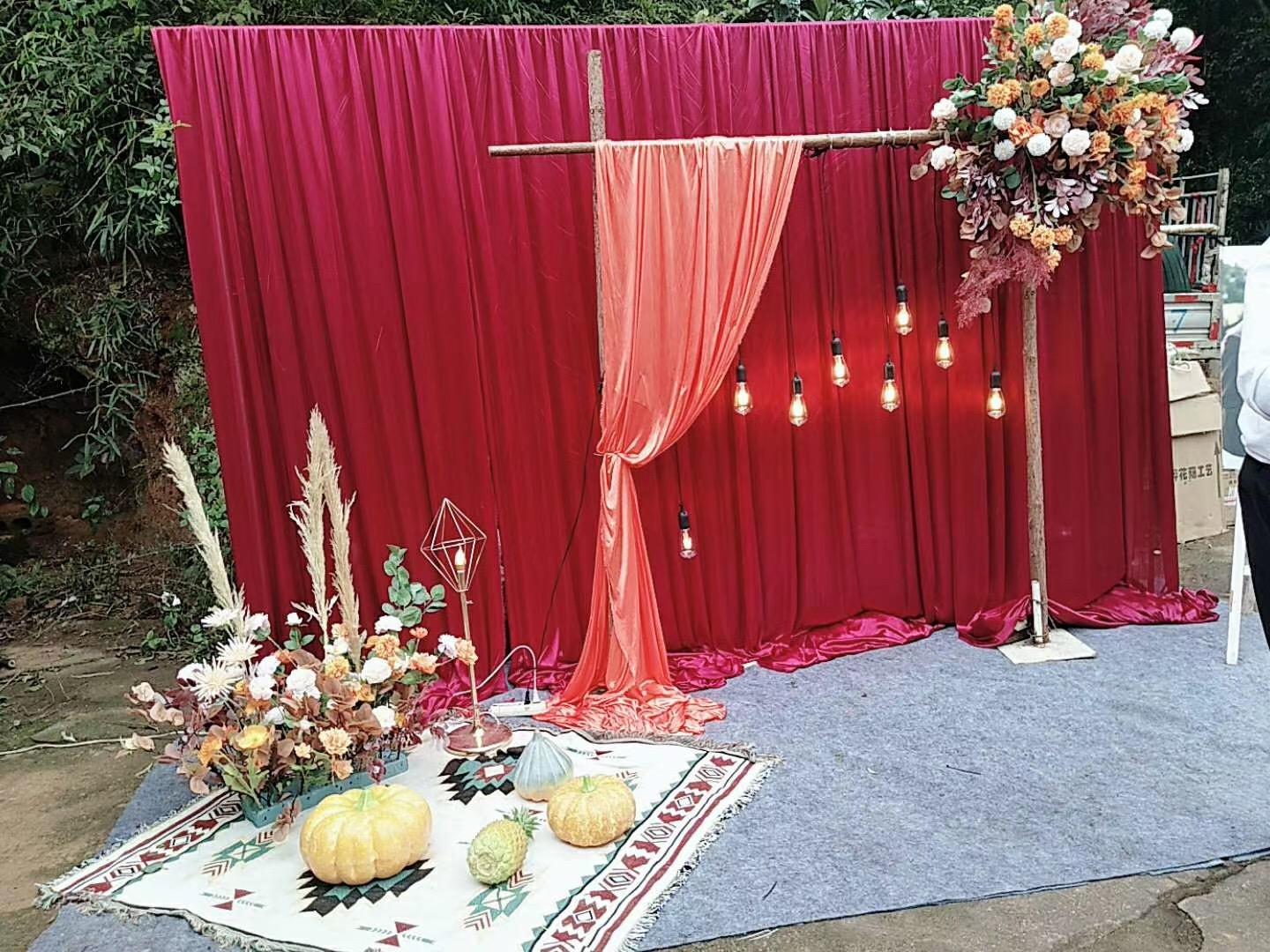 农村户外简约婚庆布置套餐（3888）