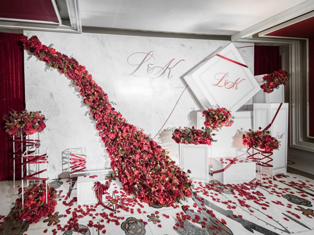 【心·悦】大理石ins风清新韩式精致婚礼定制