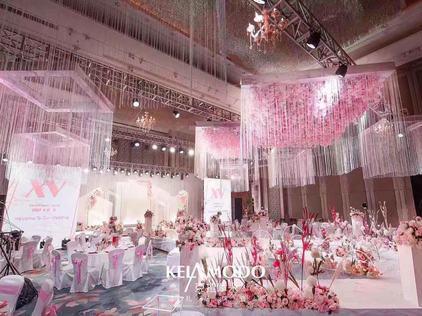 【摩朵婚礼】浪漫粉色主题婚礼