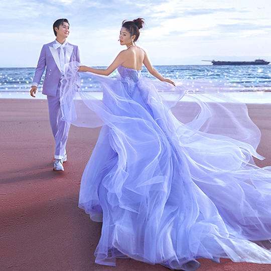 【先拍照后付款】送婚纱+送包邮+送酒店+送接机