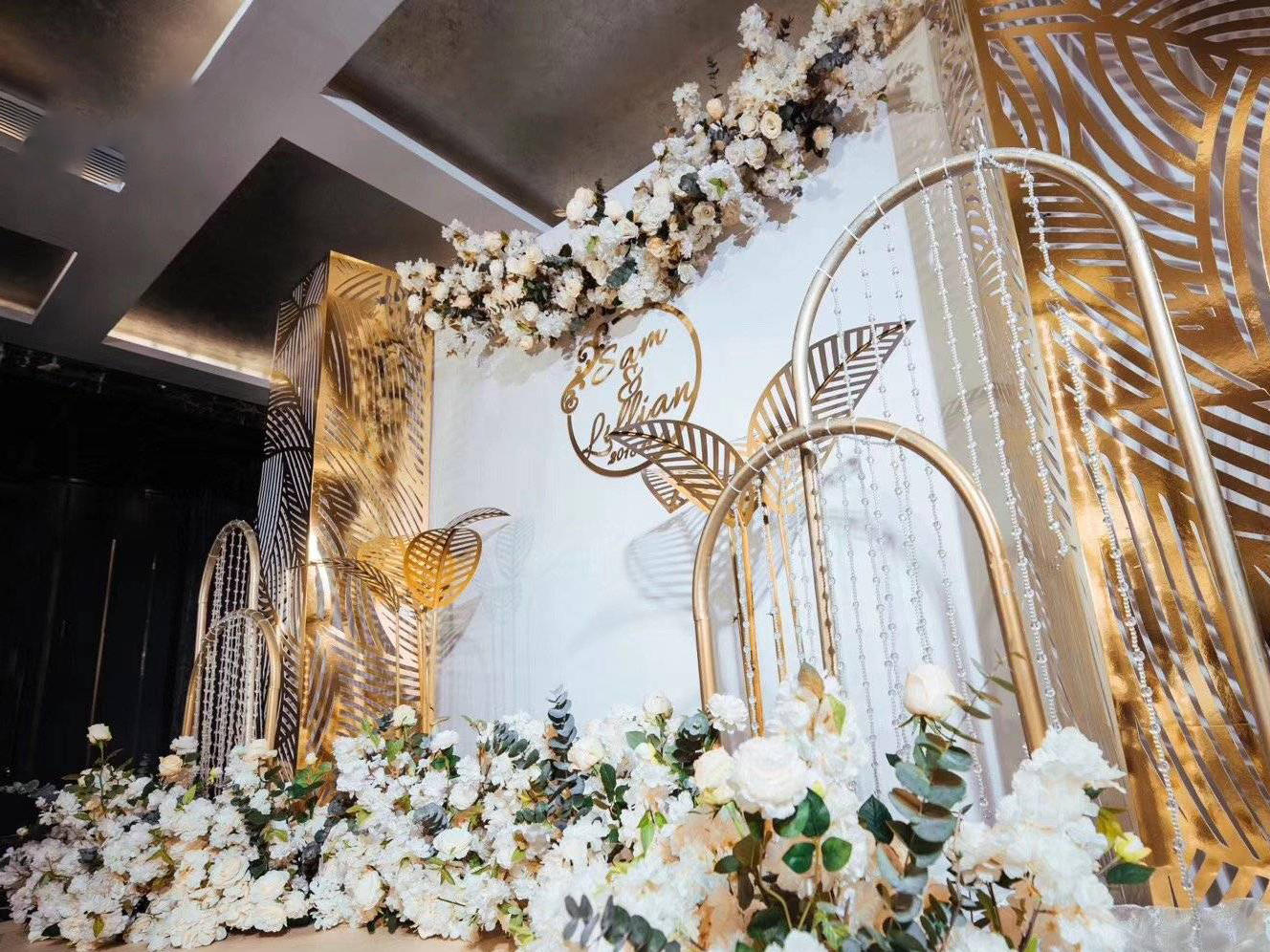 永康高性价比婚礼｜香槟典雅婚礼套餐送四大金刚