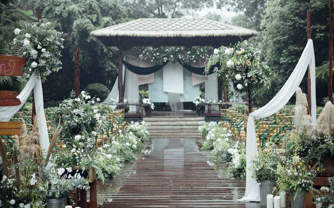 【慕锦】雨爱 户外庭院婚礼
