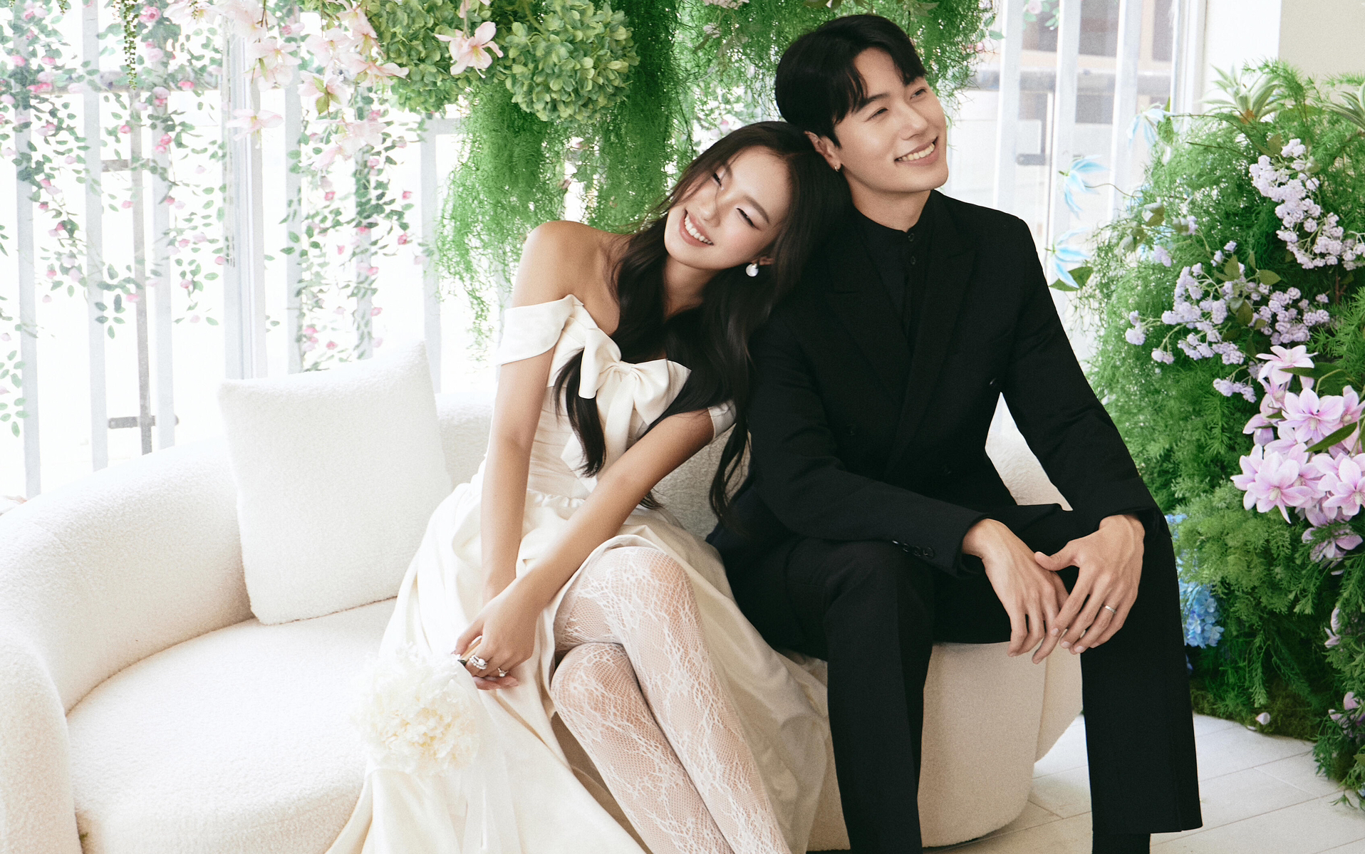 充滿生命力的韓系婚紗照 妥妥少女感拉滿