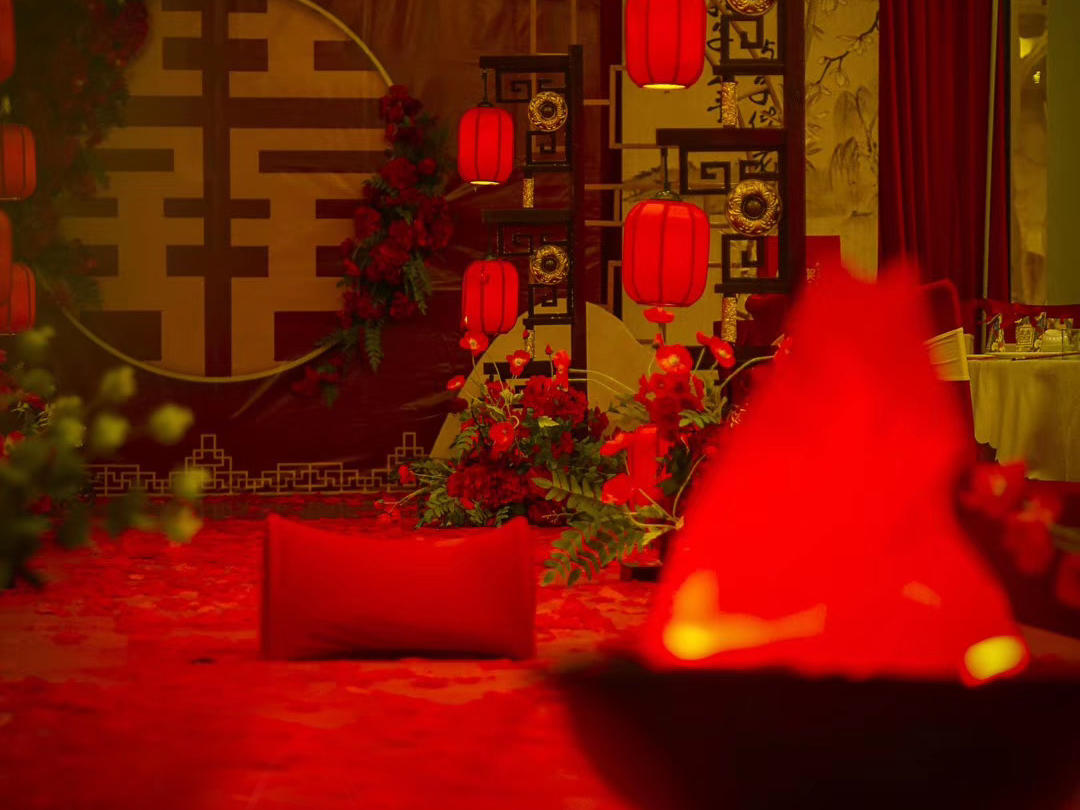 东兴市 红色 中式简约 婚礼