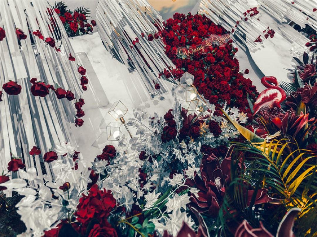 奢华红色个性西式定制婚礼
