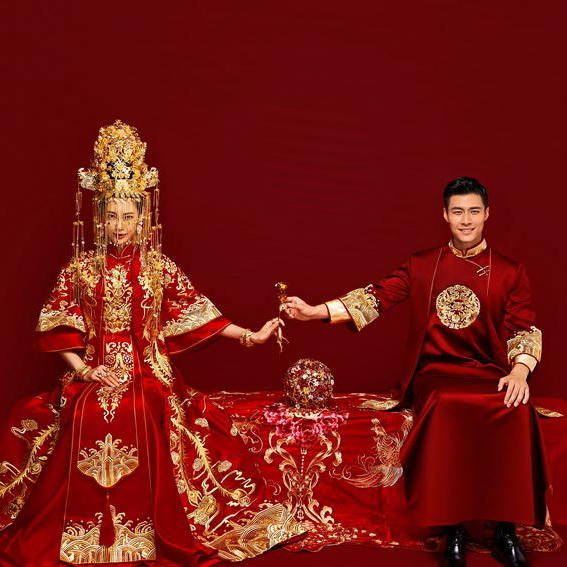 【hera 赫拉】中式古装 锦棠（红）