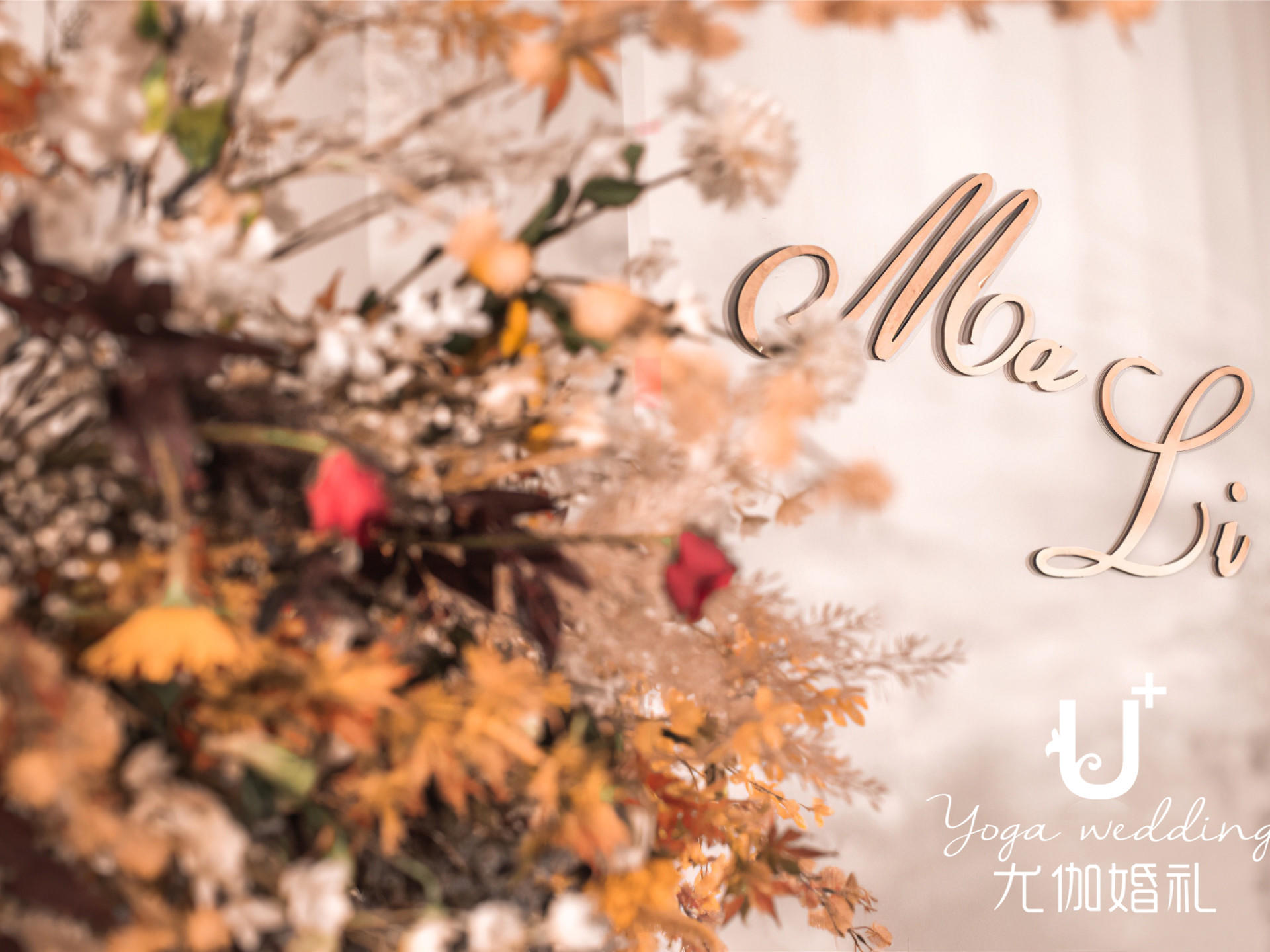 INS风白香槟色婚礼---《驻.心间》