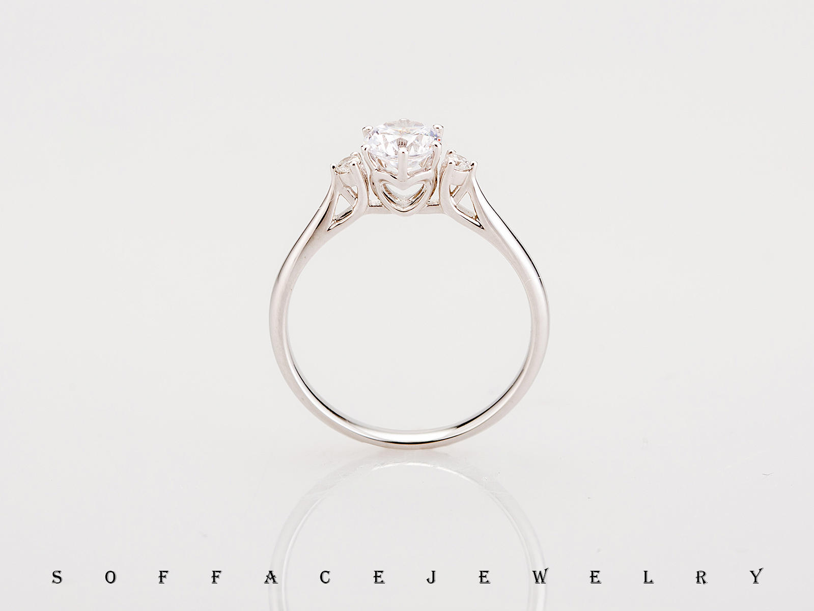 索菲斯|设计款结婚钻戒|伴随
