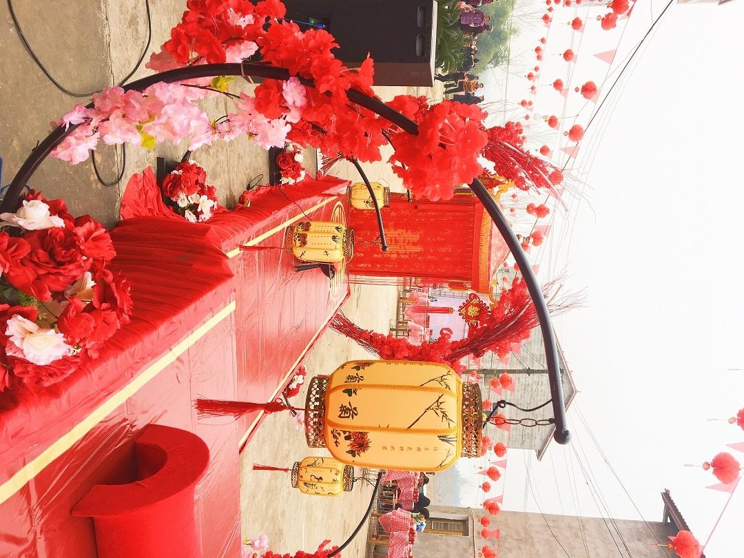 坝坝宴性价比之选中式花轿婚礼