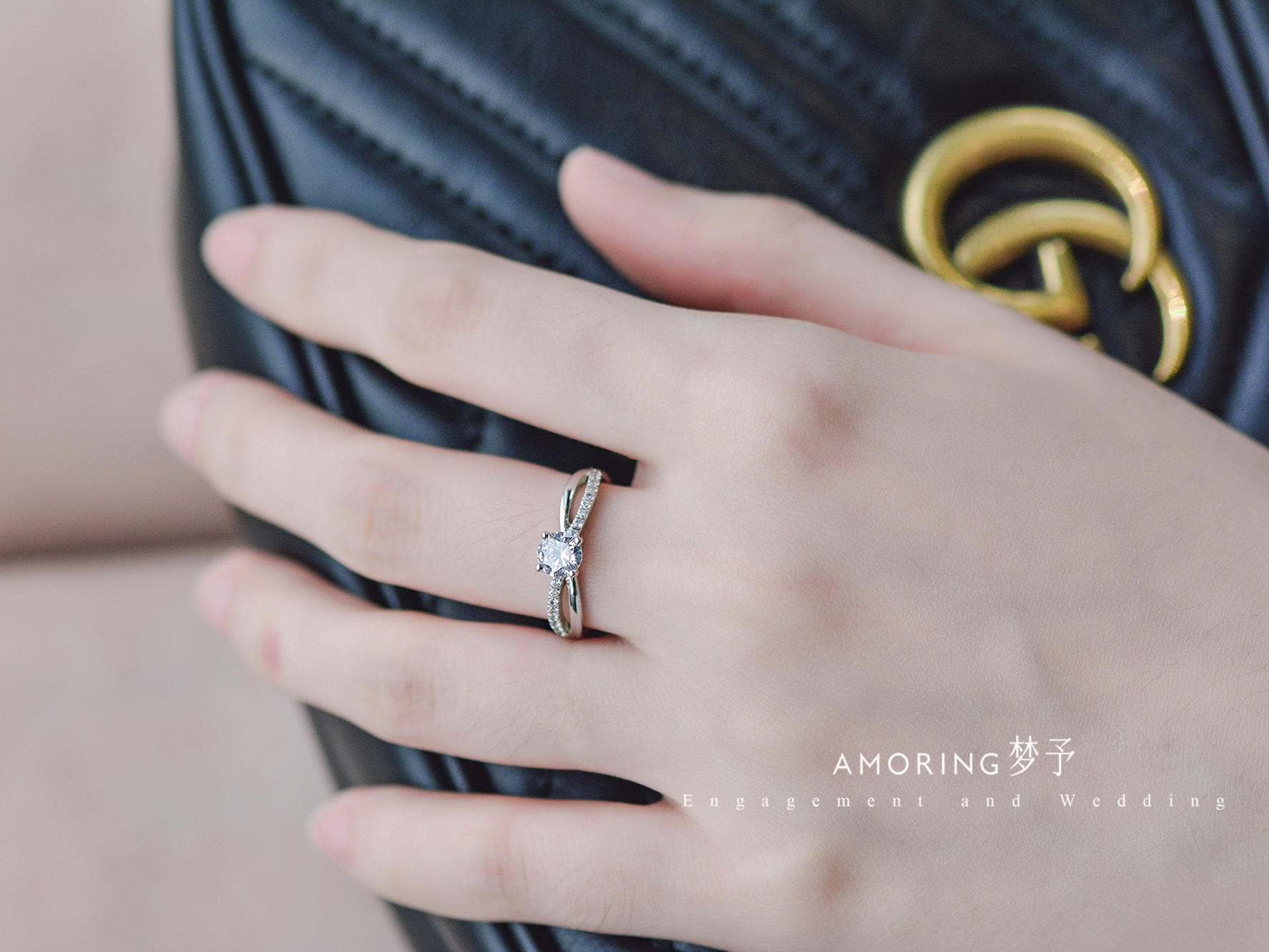 结婚钻戒「无限」简约婚戒