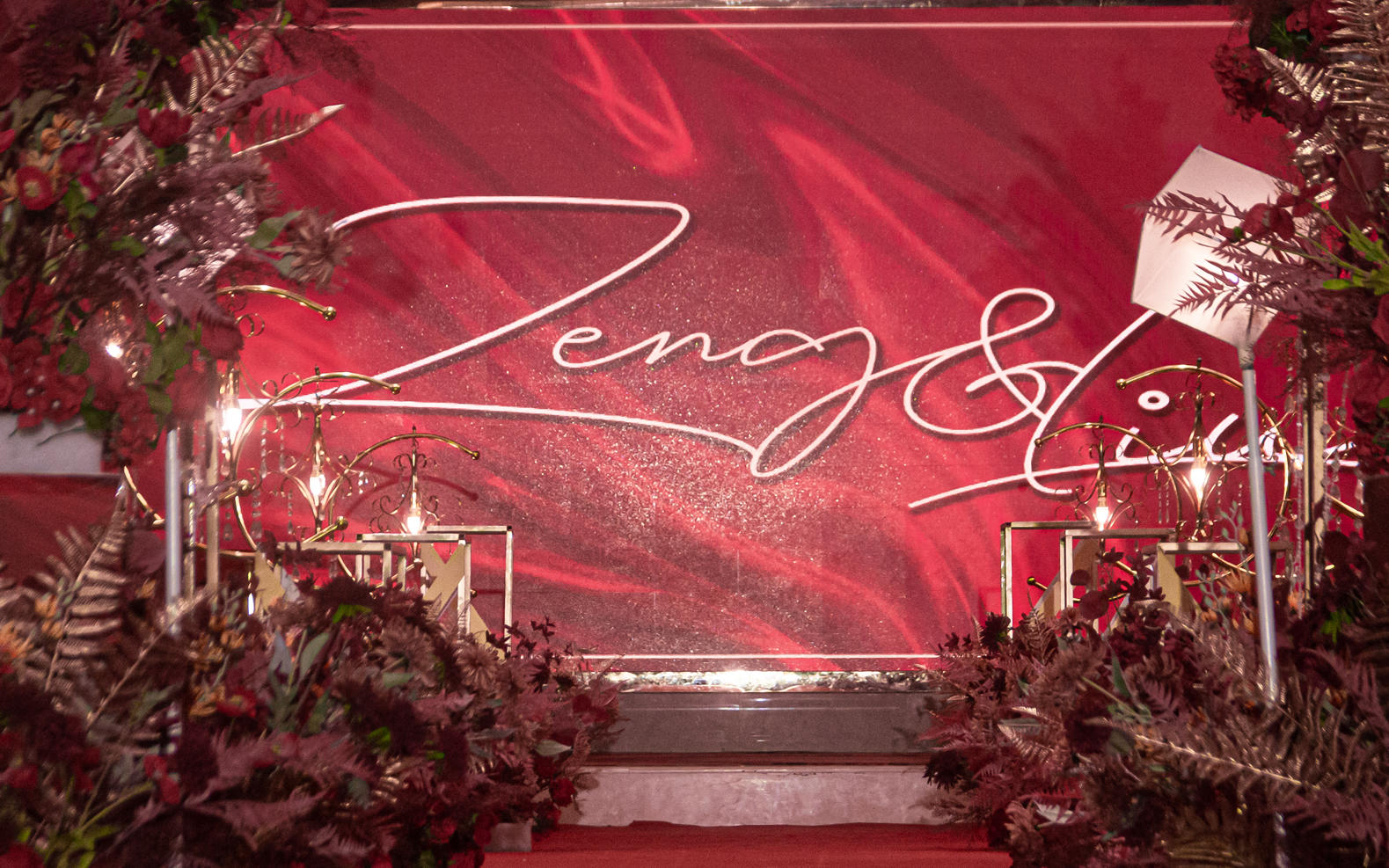 洛丽塔婚庆+南区信轩酒家丨红色大气婚礼