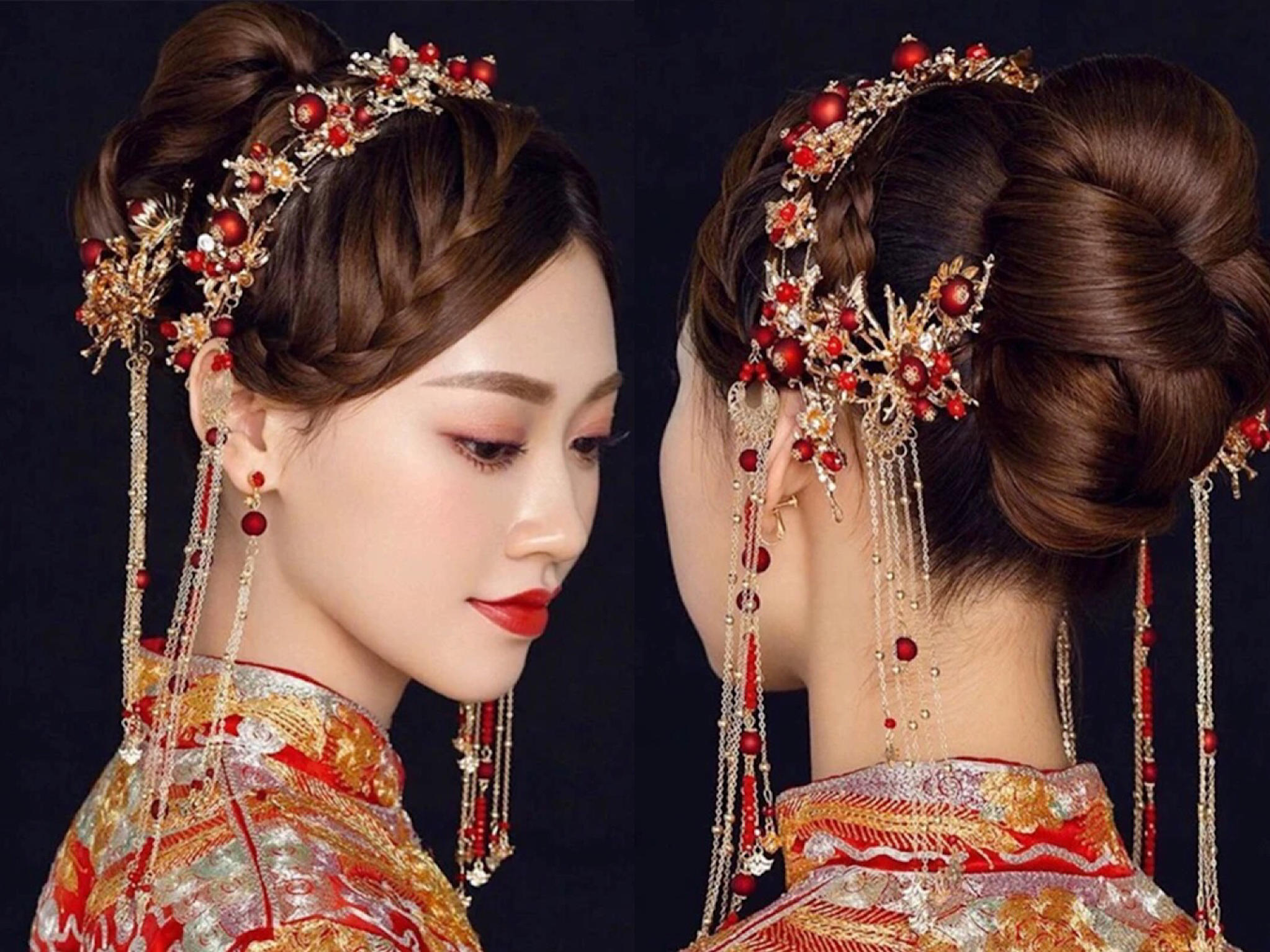 【F·R造型】首席老师婚礼全程跟妆+妈妈妆伴娘妆