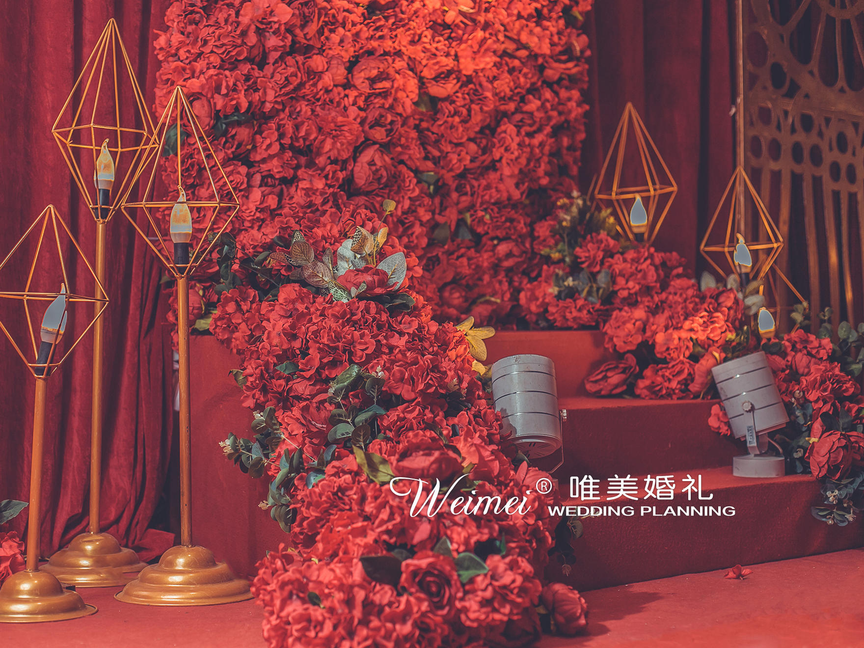 「唯美婚礼」| 如烈焰玫瑰般的爱情