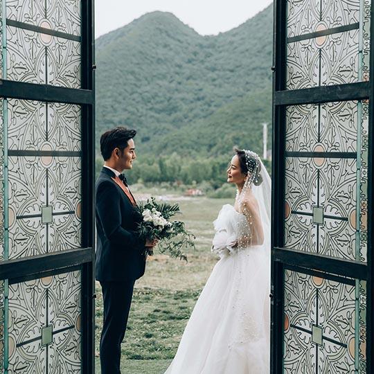 草坪外景   钟罗夫妇客照欣赏