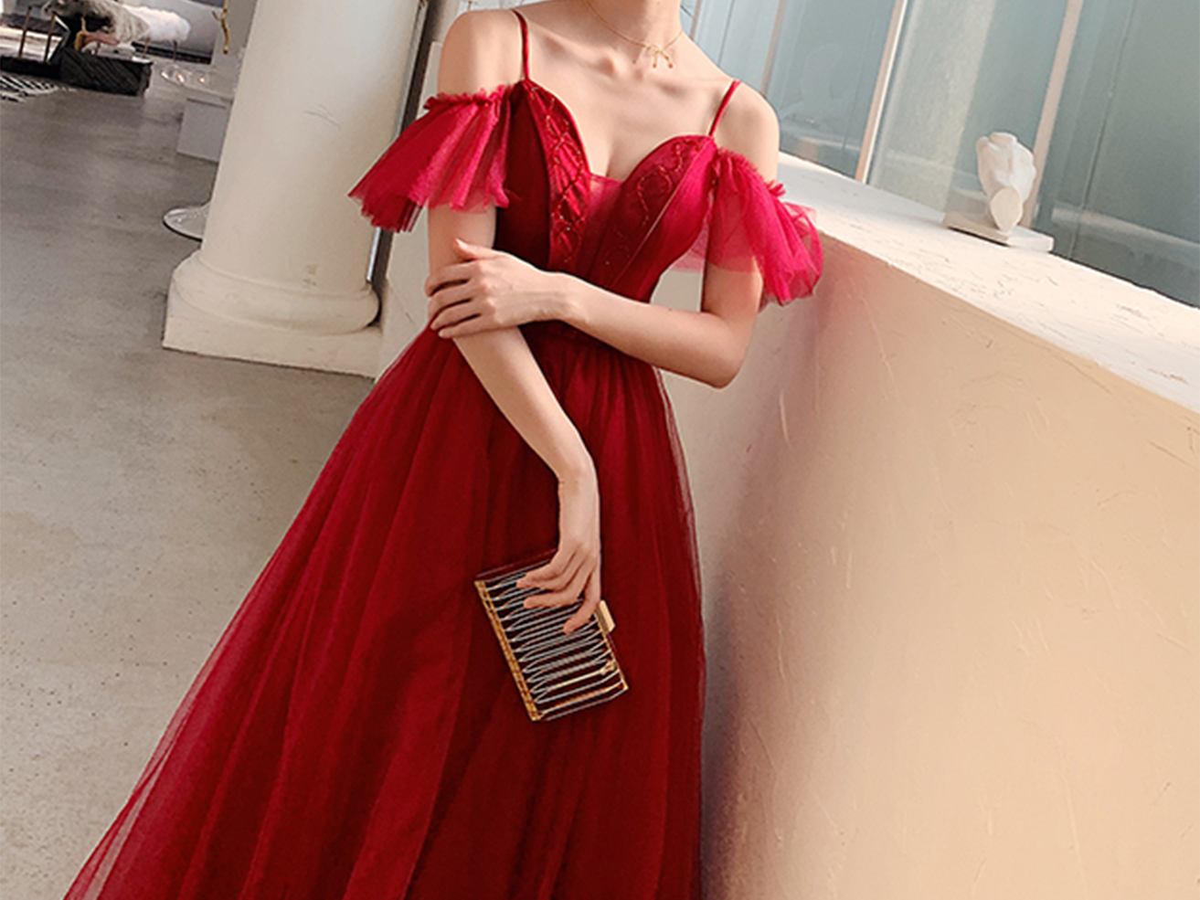 【Domi高级婚纱】女神系列晚礼服