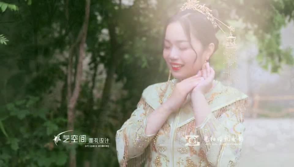 【艺空间婚礼】特色户外橙黄色系婚礼-《守护》