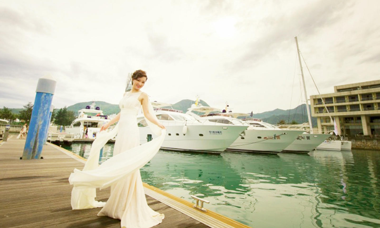 深圳大梅沙湾游艇度假酒店—最美游艇婚礼