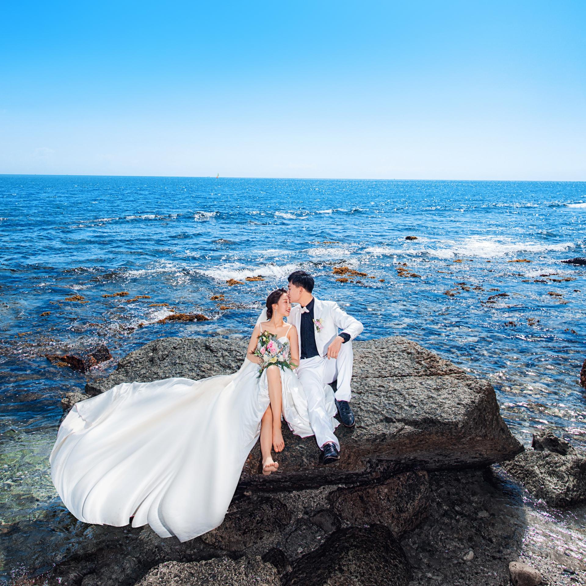 喜运一生婚纱摄影三亚公司专业三亚婚纱摄影旅游跟拍