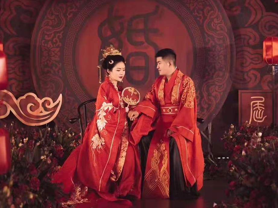 【国风妆容】汉服婚礼造型+亲友妆