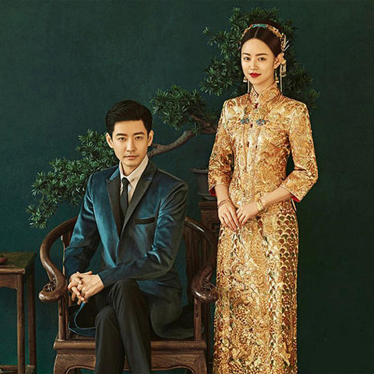 【传世帝褂】|中国风|仪式感婚纱照
