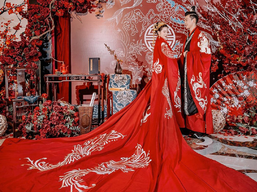 【维多利亚】超值高定款4件套婚纱礼服