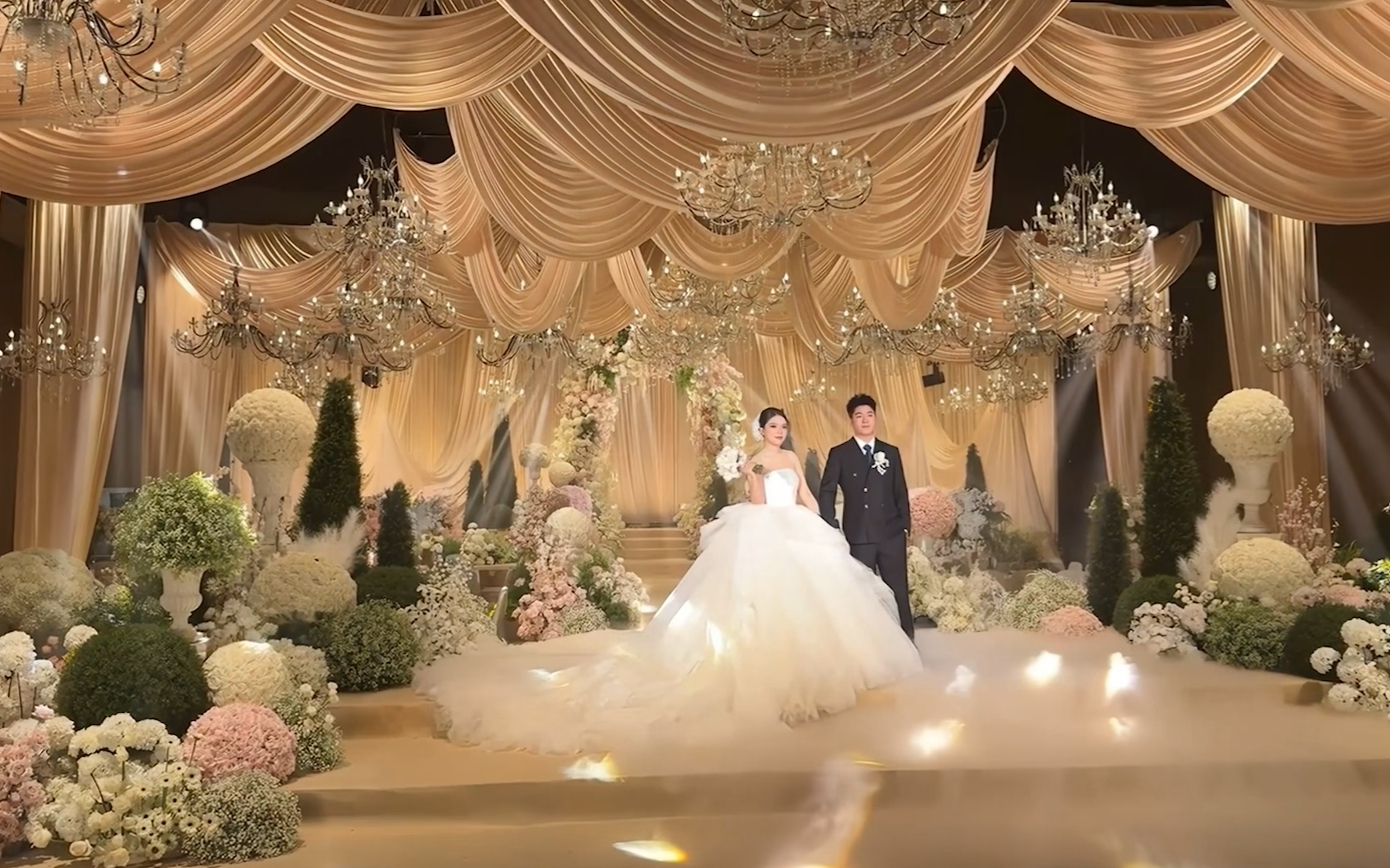 香槟色婚礼｜简约却足够浪漫