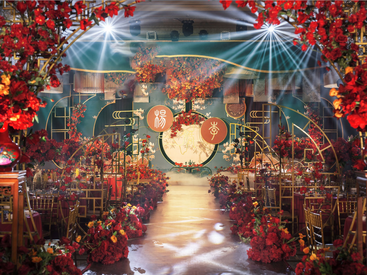 《唯美花嫁》中式红蓝江南风-忆