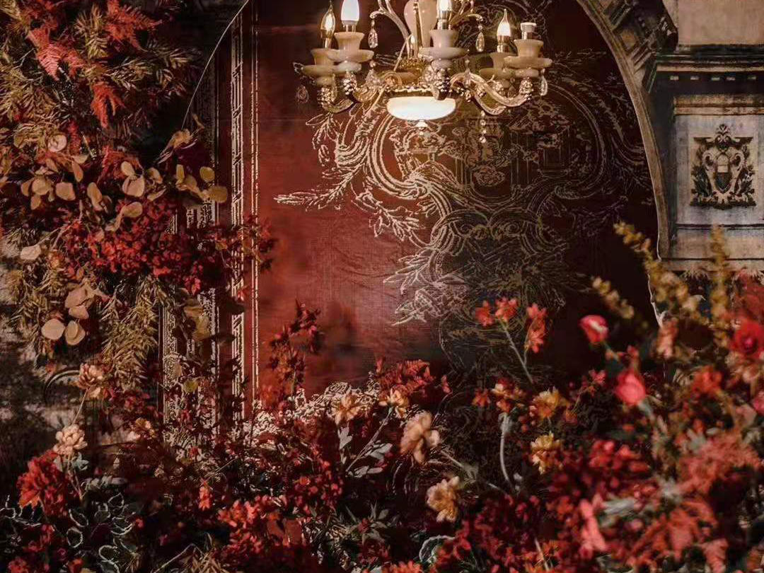 复古红金25800 好莳婚礼