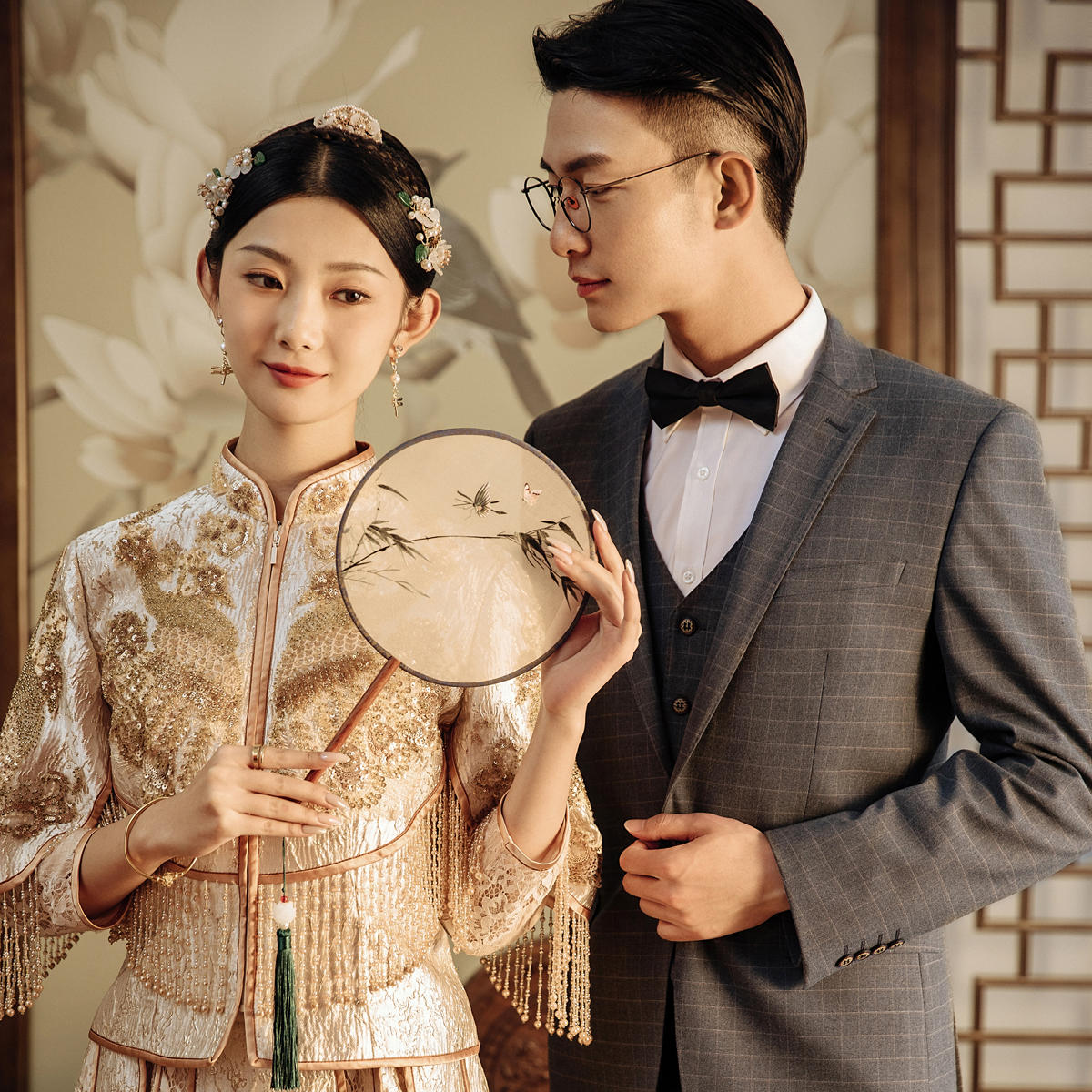 必拍中式婚纱照/端庄中式传承东方优雅