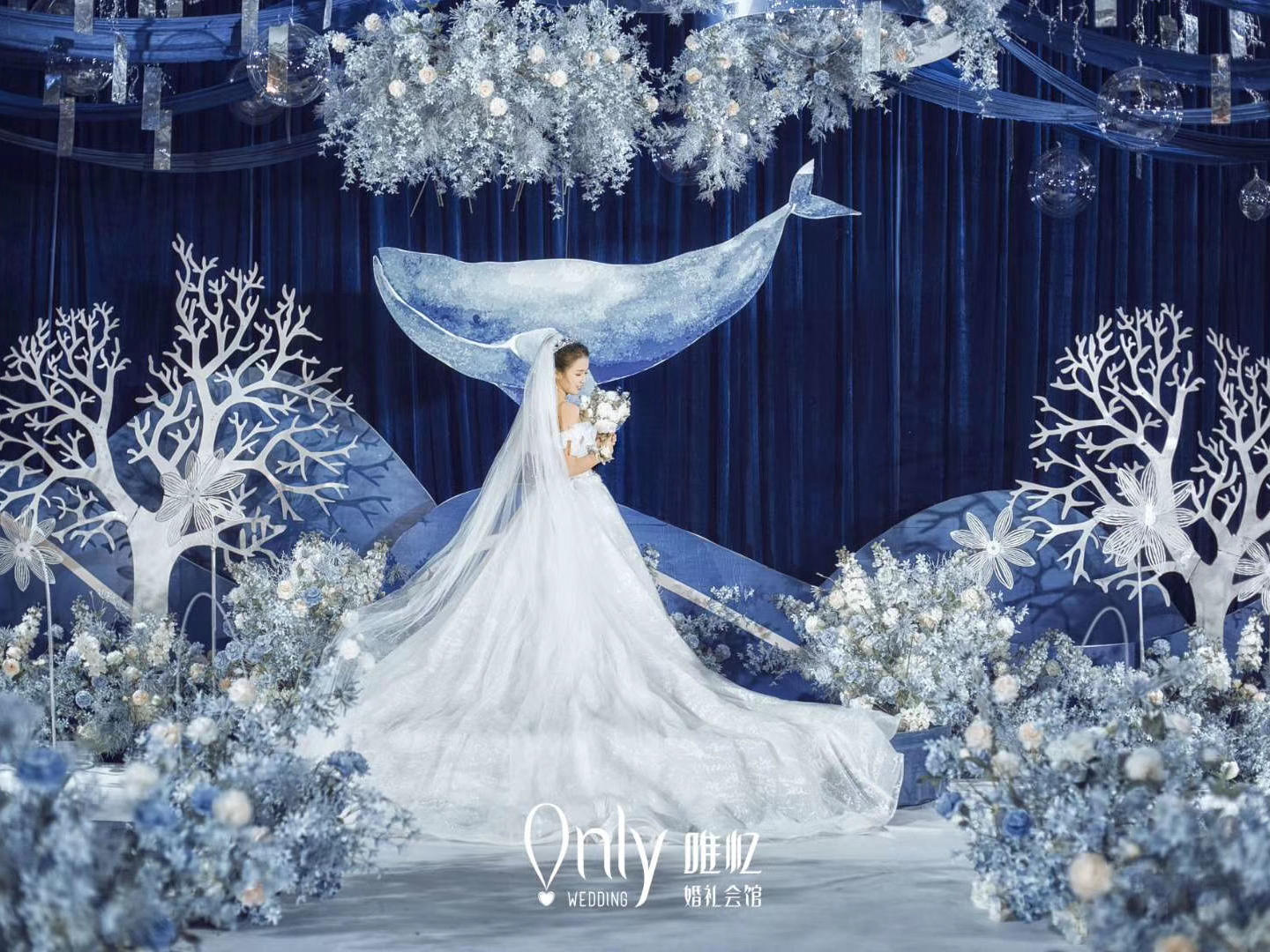 海洋系——星海作伴，鲸鱼相拥。【常德唯忆婚礼设】