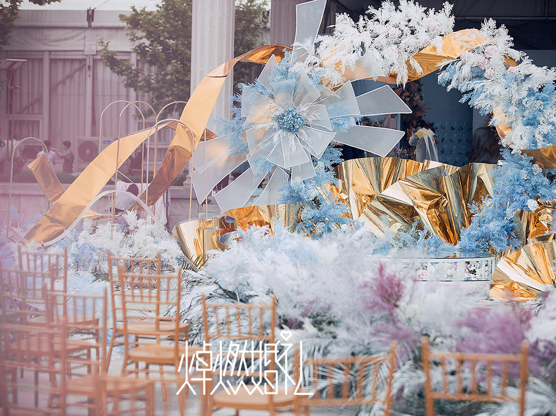 『常州焯燃婚礼』清新秀美户外婚礼