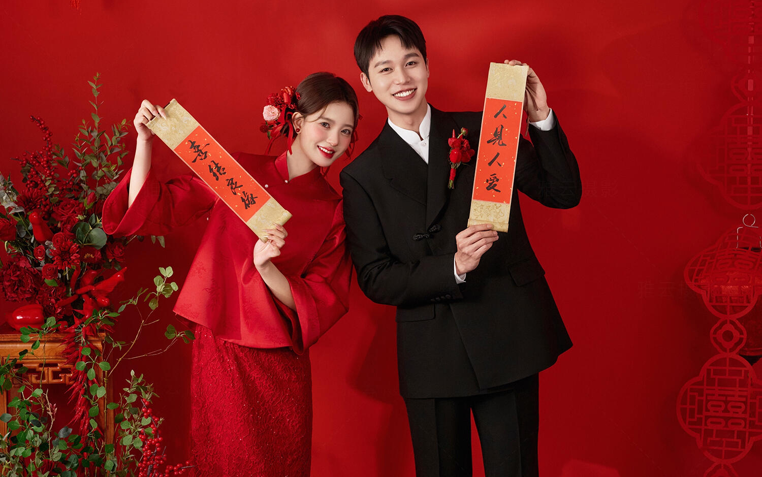 将喜嫁婚纱融入非遗剪纸 