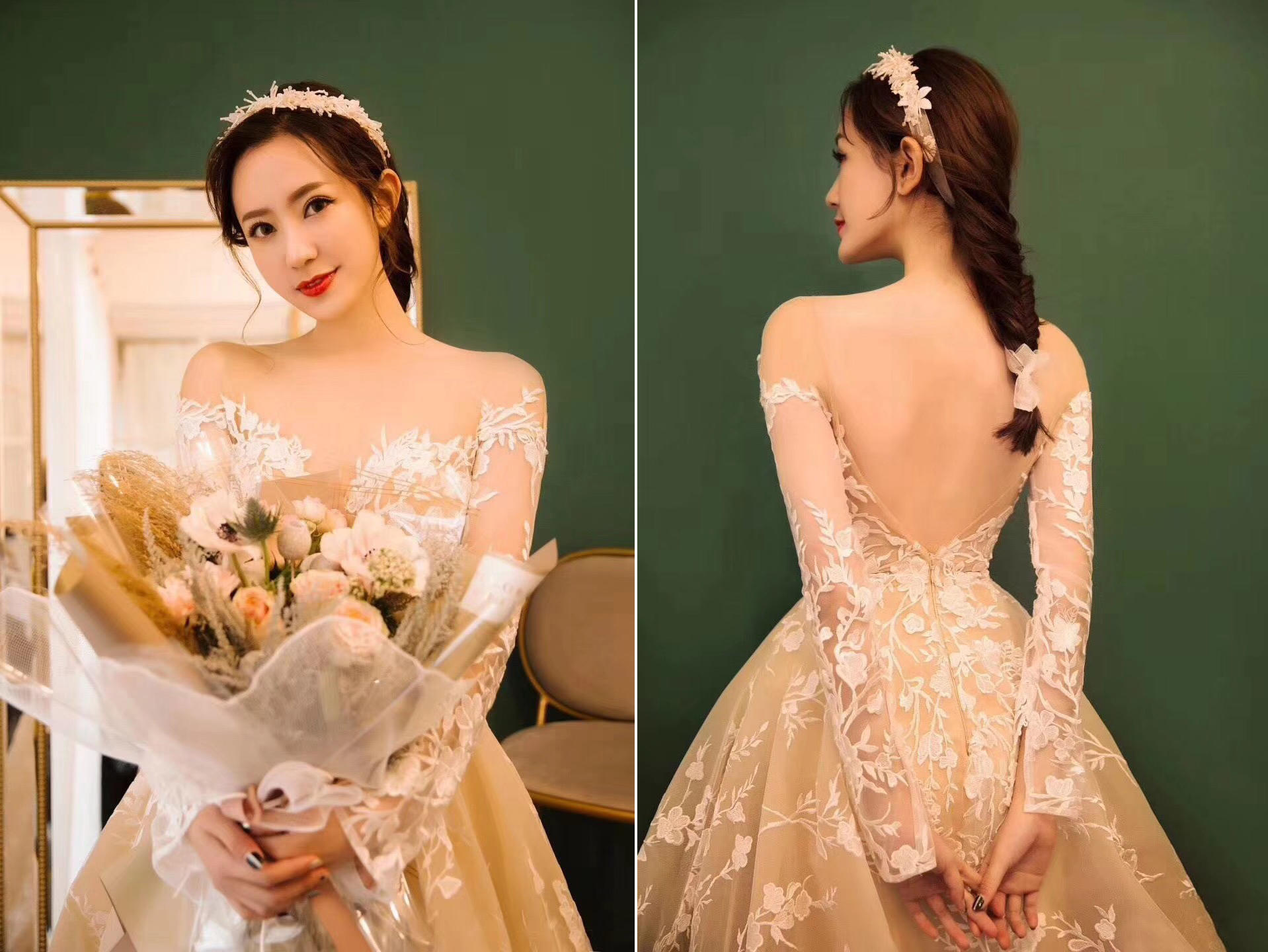 《特惠套餐》主婚纱+出嫁服+敬酒服+2件伴娘服