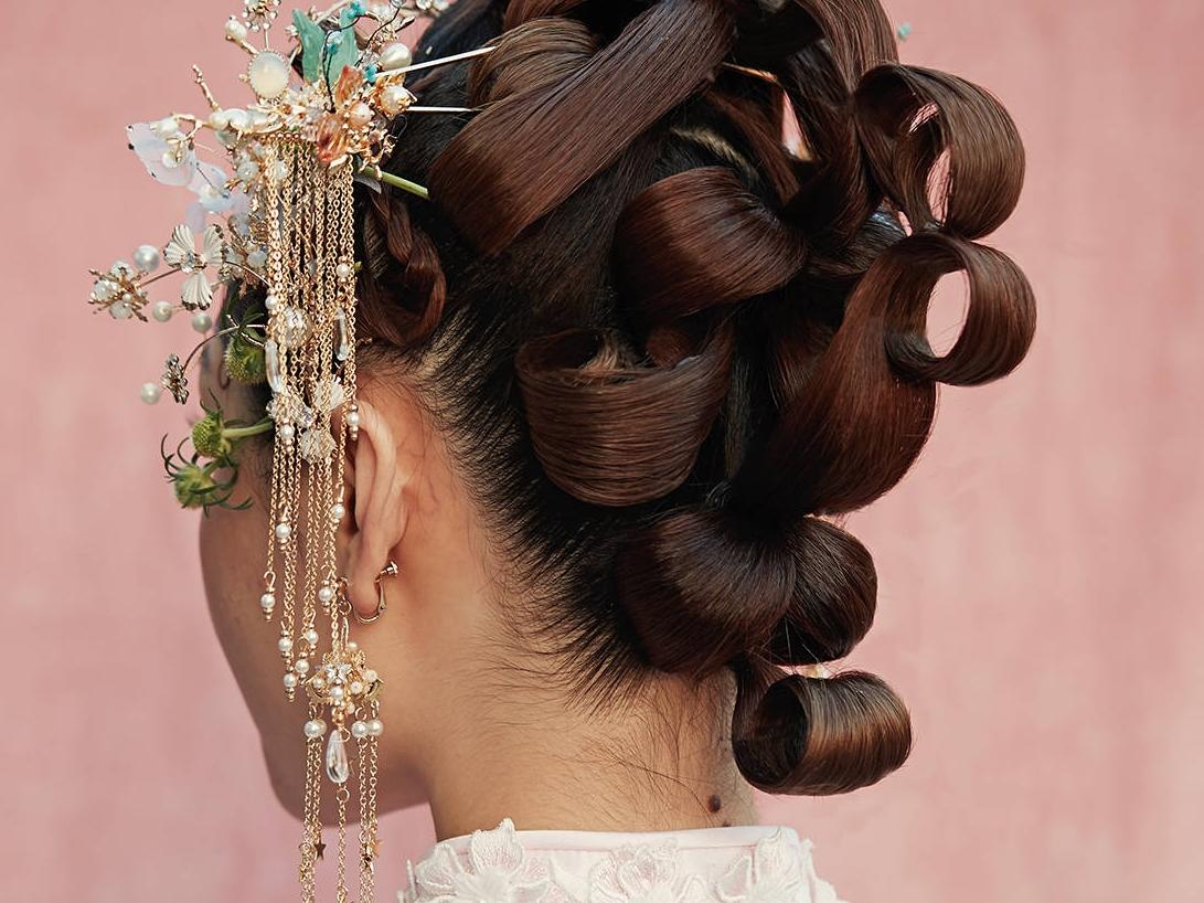 【人气推荐】首席档森系婚纱跟妆