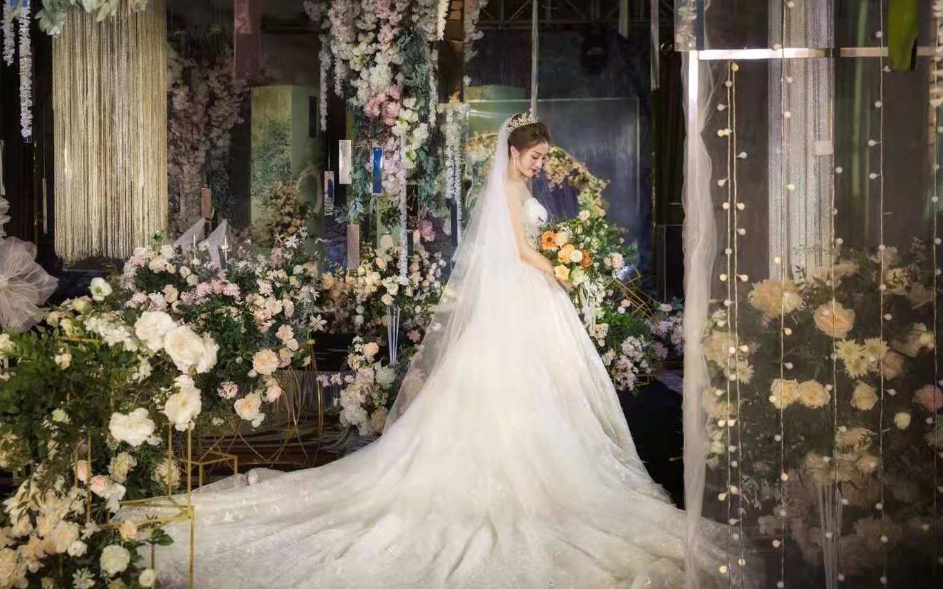 50分婚纱定制——婚礼现场花絮