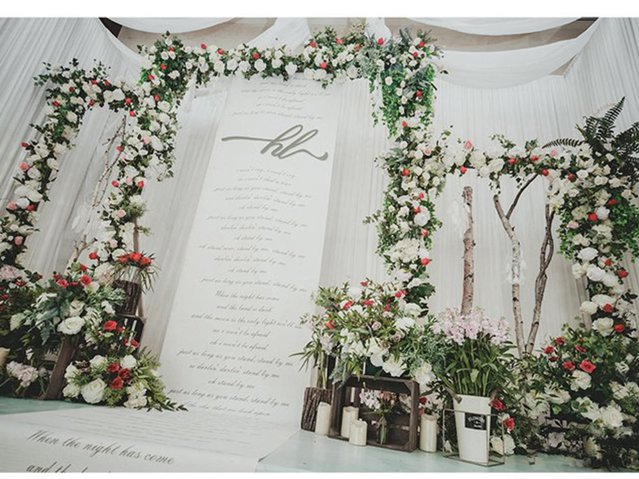 【格调·雅】白色森系定制—告白