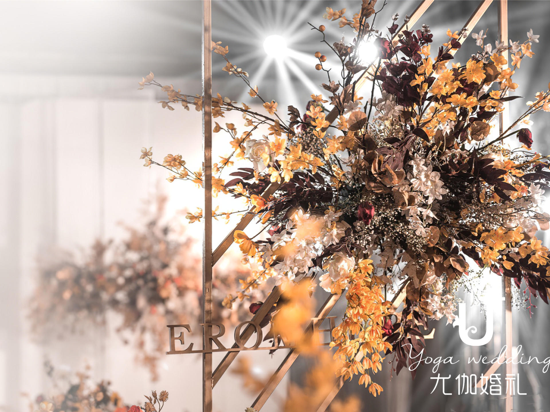 INS风白香槟色婚礼---《驻.心间》