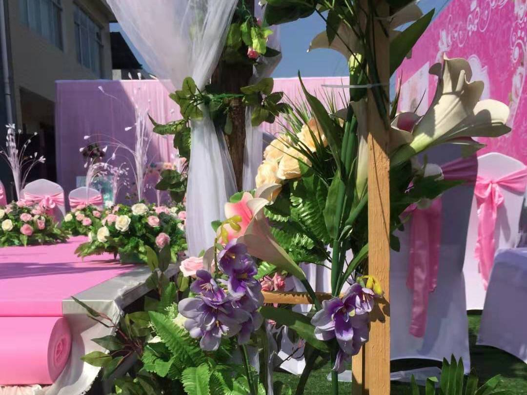 【Rhui婚礼】2021推荐款 户外粉色小清新