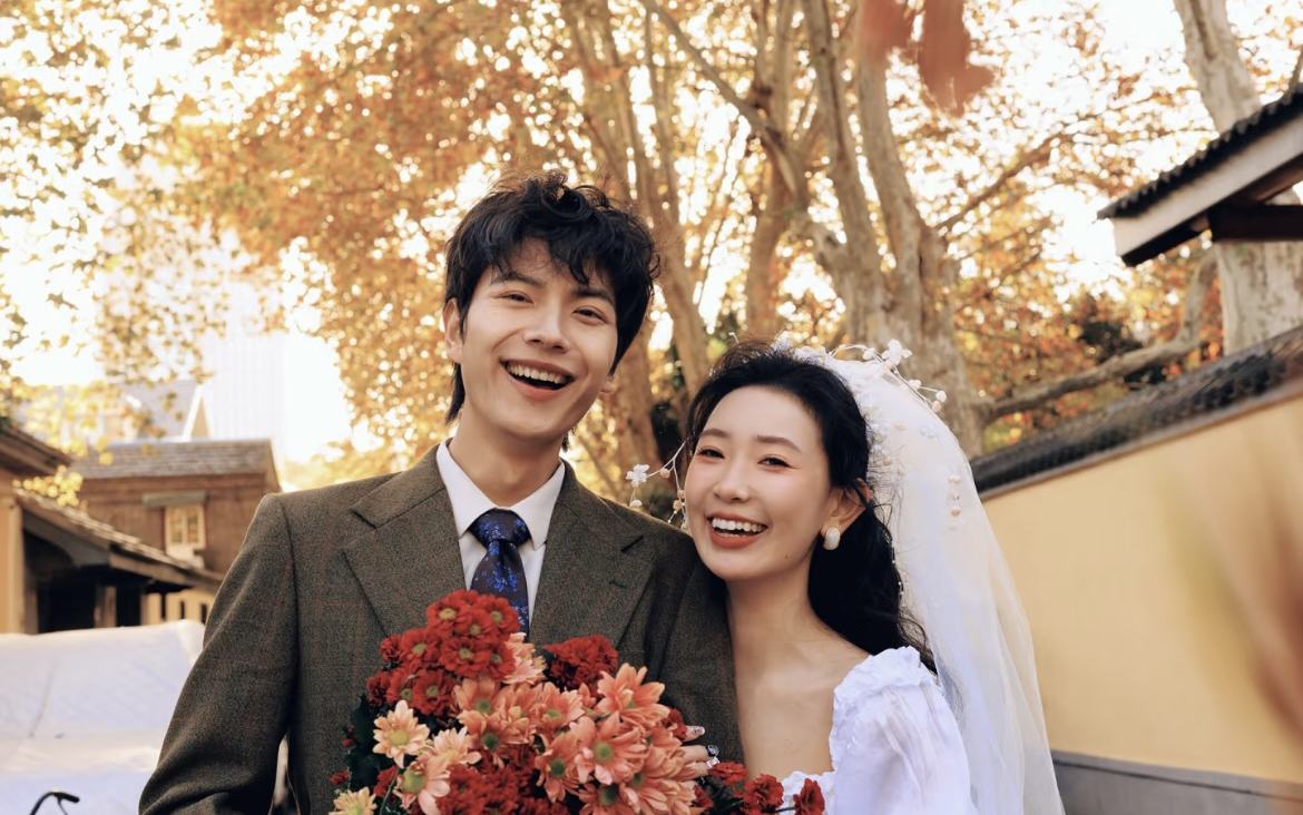 浪漫街景婚紗照