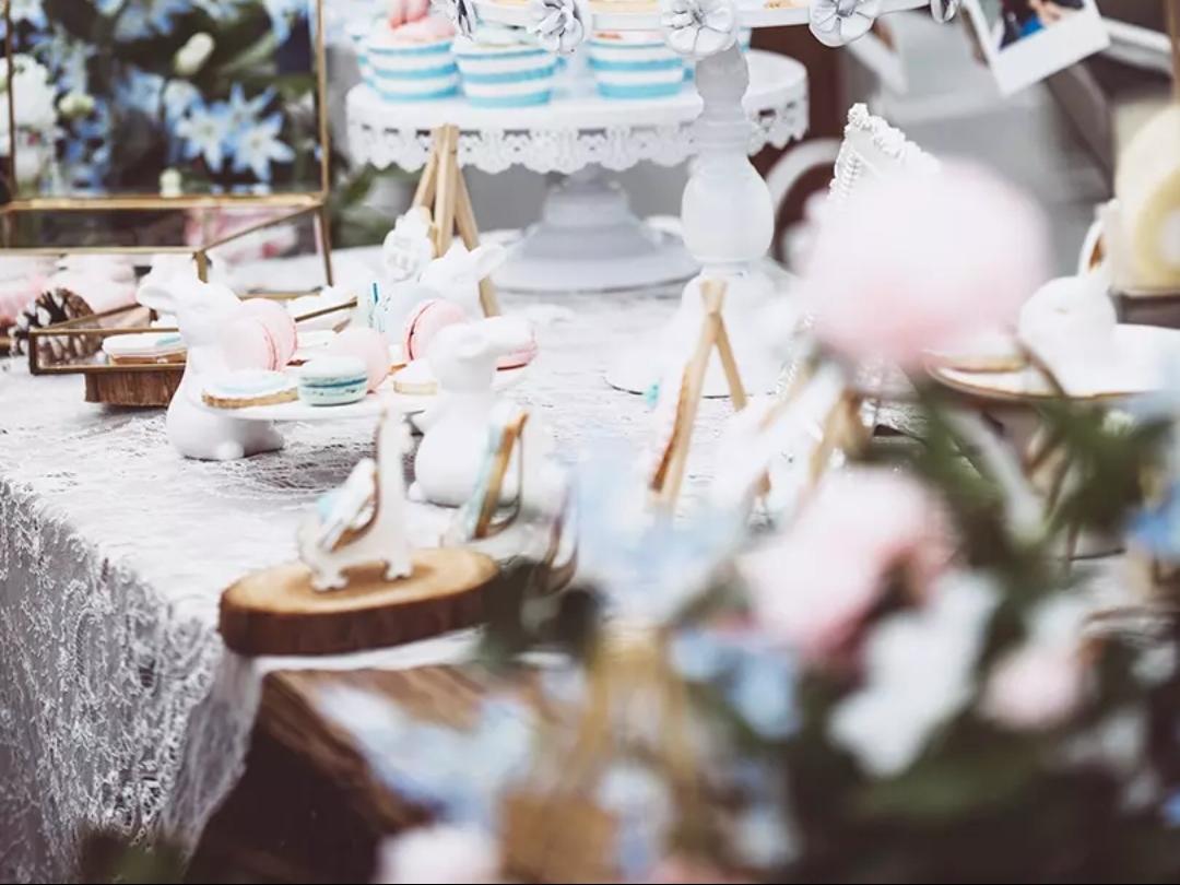 唯爱婚礼 .户外小清新布置+四大金刚