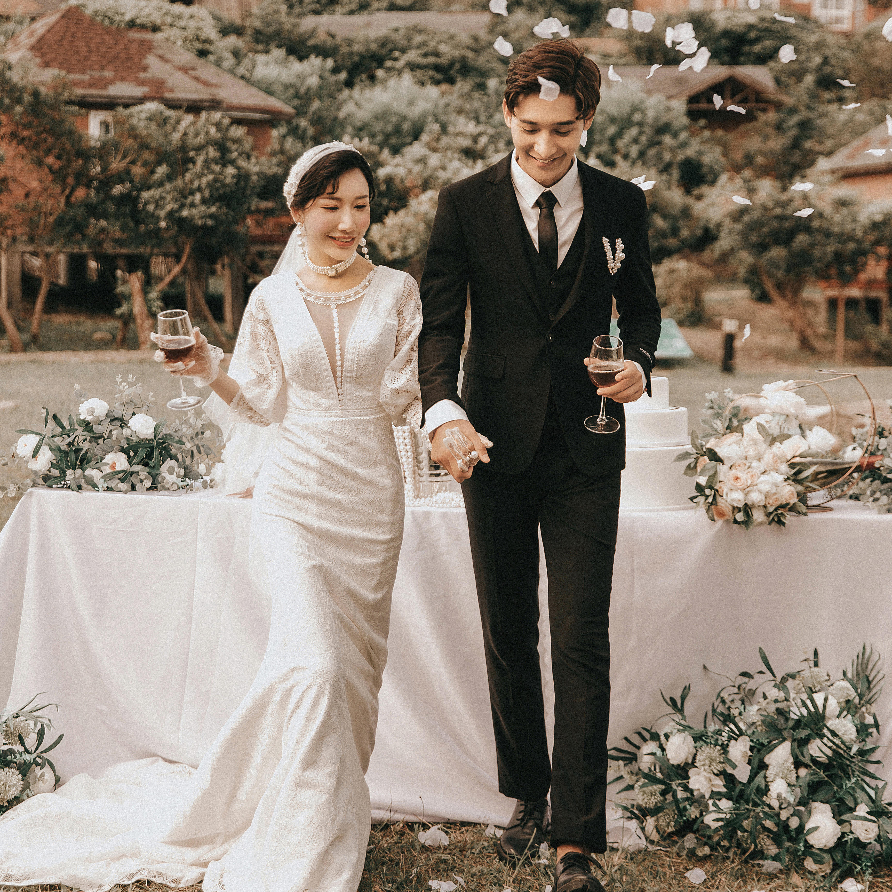 澳洲风情婚纱照+浪漫海边+奢华室内景