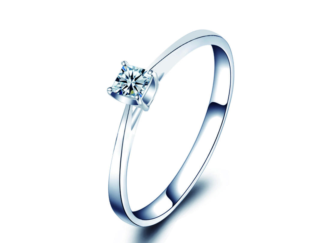 爱思诺铧钻石戒指--陨石系列