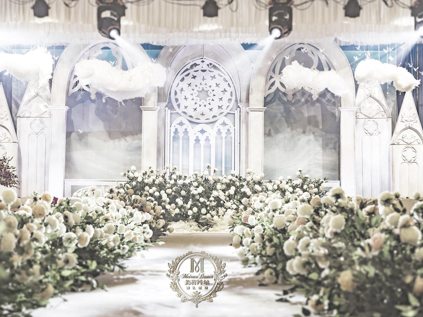 【美若丹尔】紫色搭配天空蓝淡雅系列 云梦