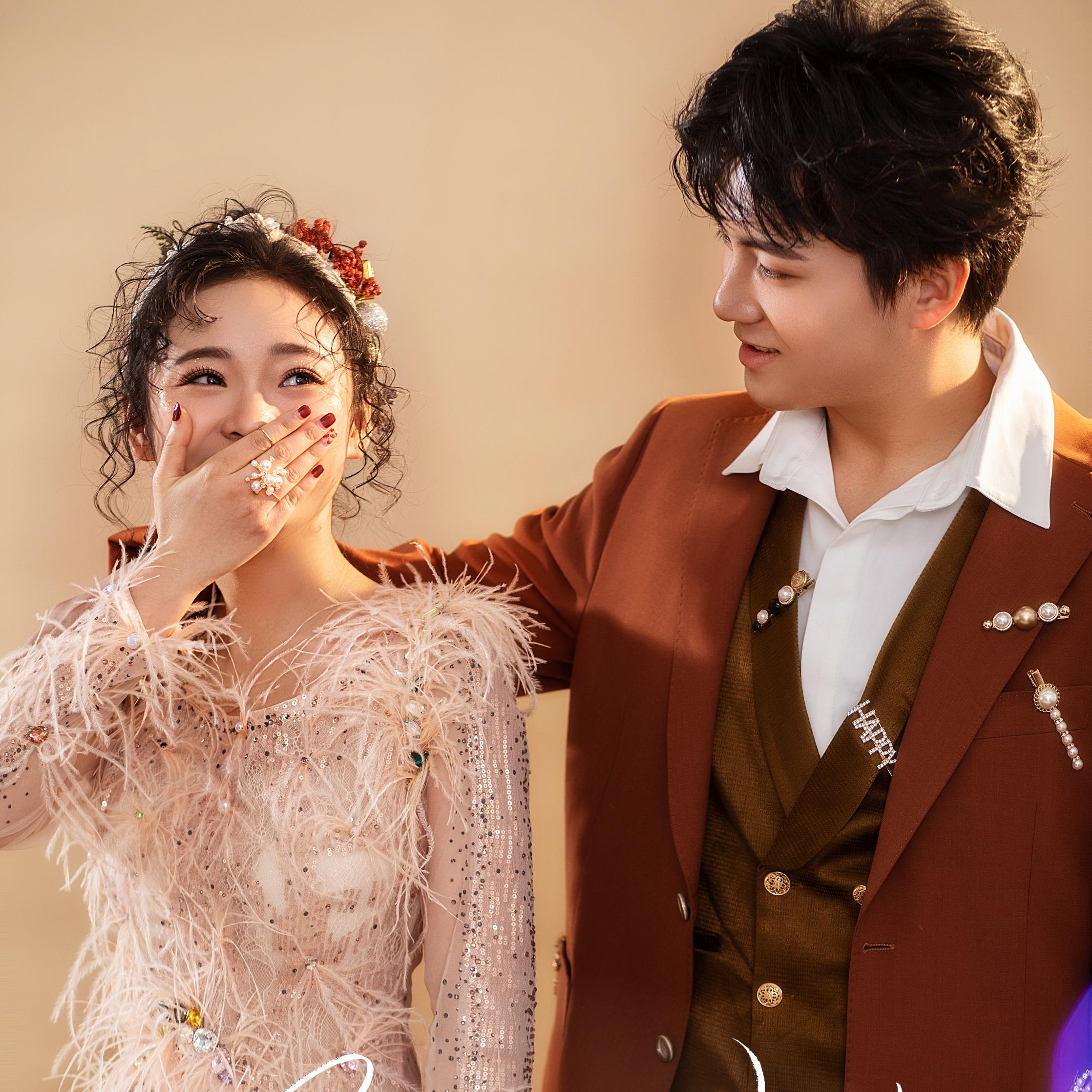 #圣蒂娅婚纱摄影最新客样#圣诞限定