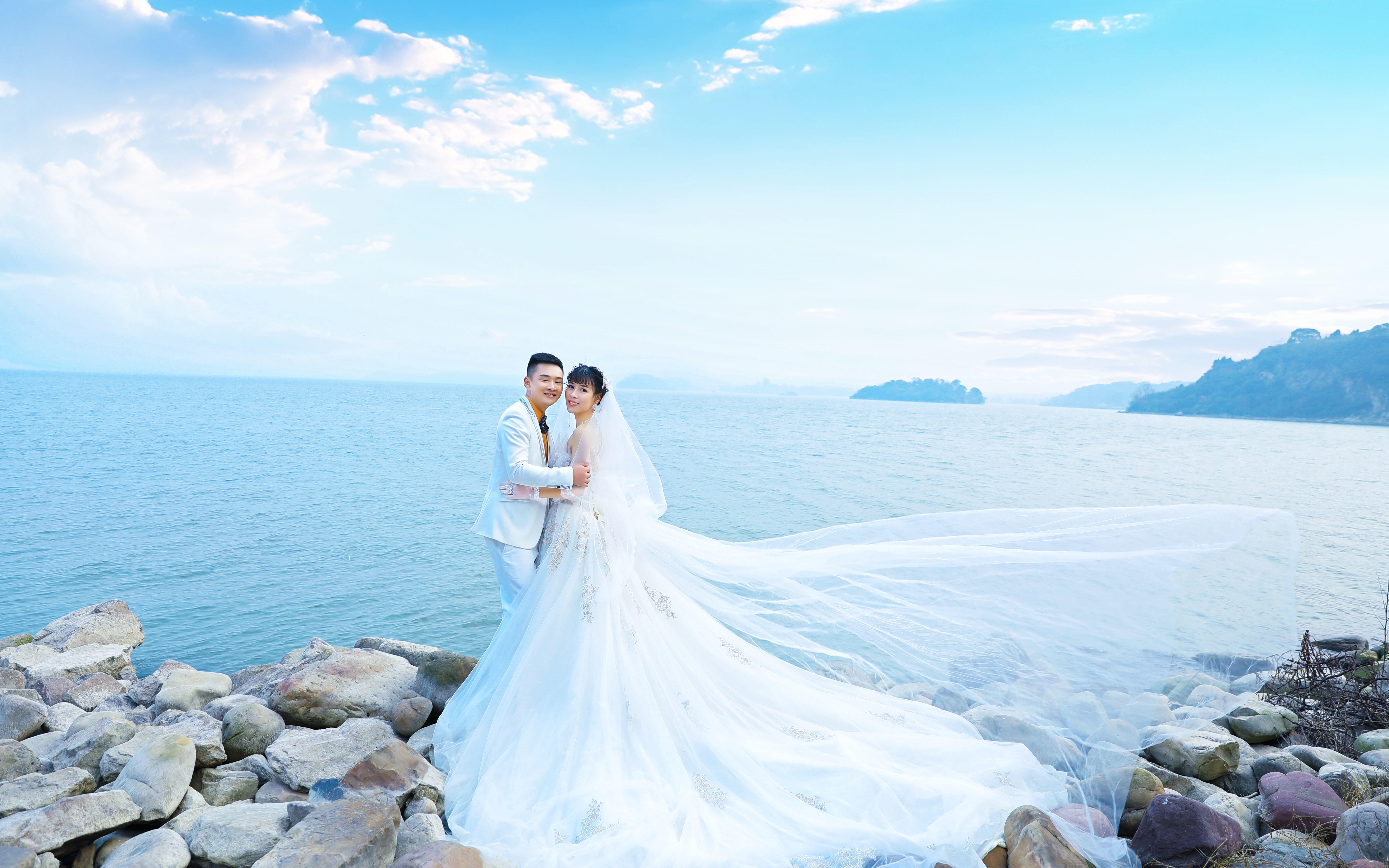 纽菲婚纱摄影2019-千亩湖外景
