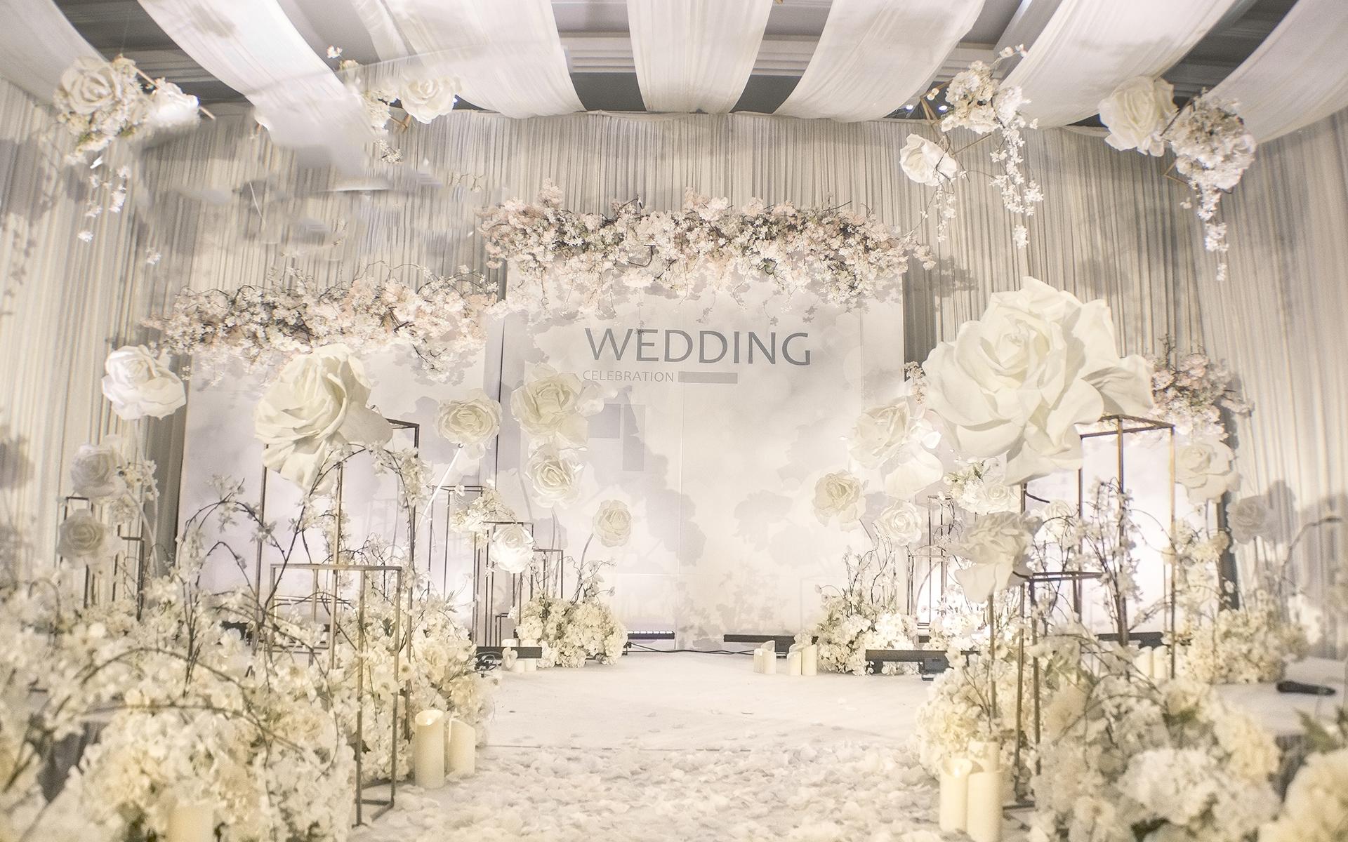 纯白花嫁【璀璨】完美婚礼私人订制