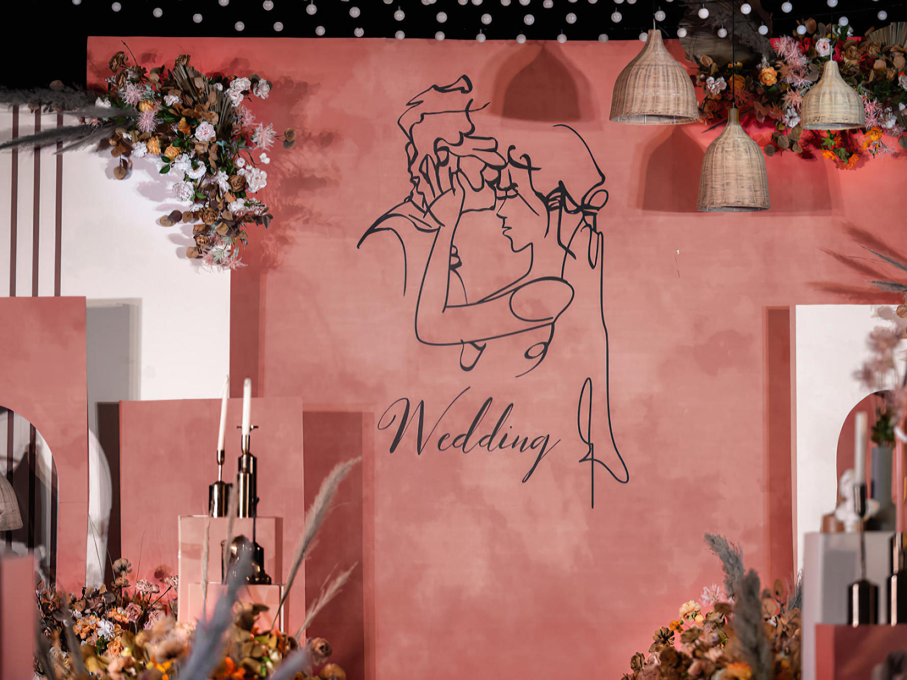 7月特价（小预算西柚色ins复古婚礼）