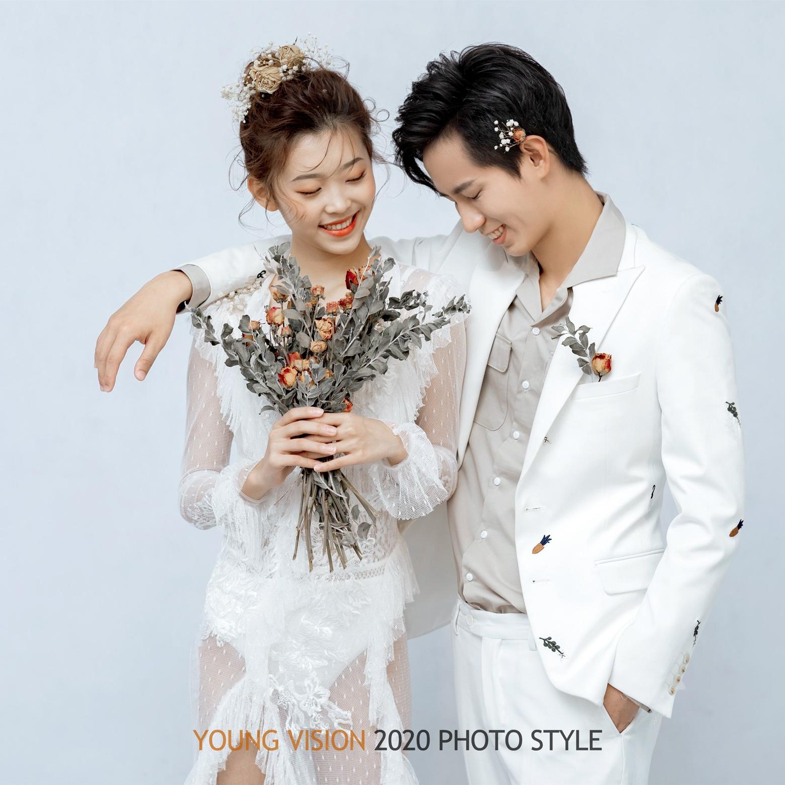 漾视觉 | 爱情定格 | 小清新时尚室内情侣写真