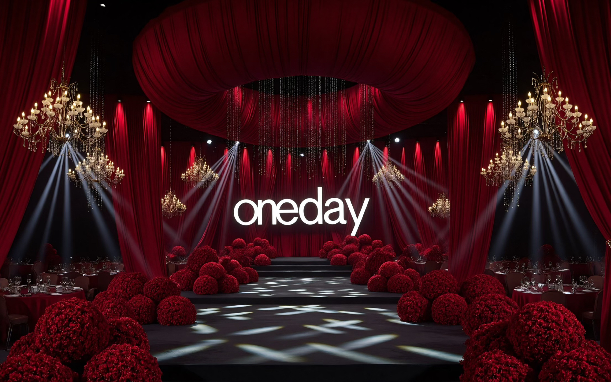 【海派婚禮】紅黑主題婚禮長(zhǎng)這樣