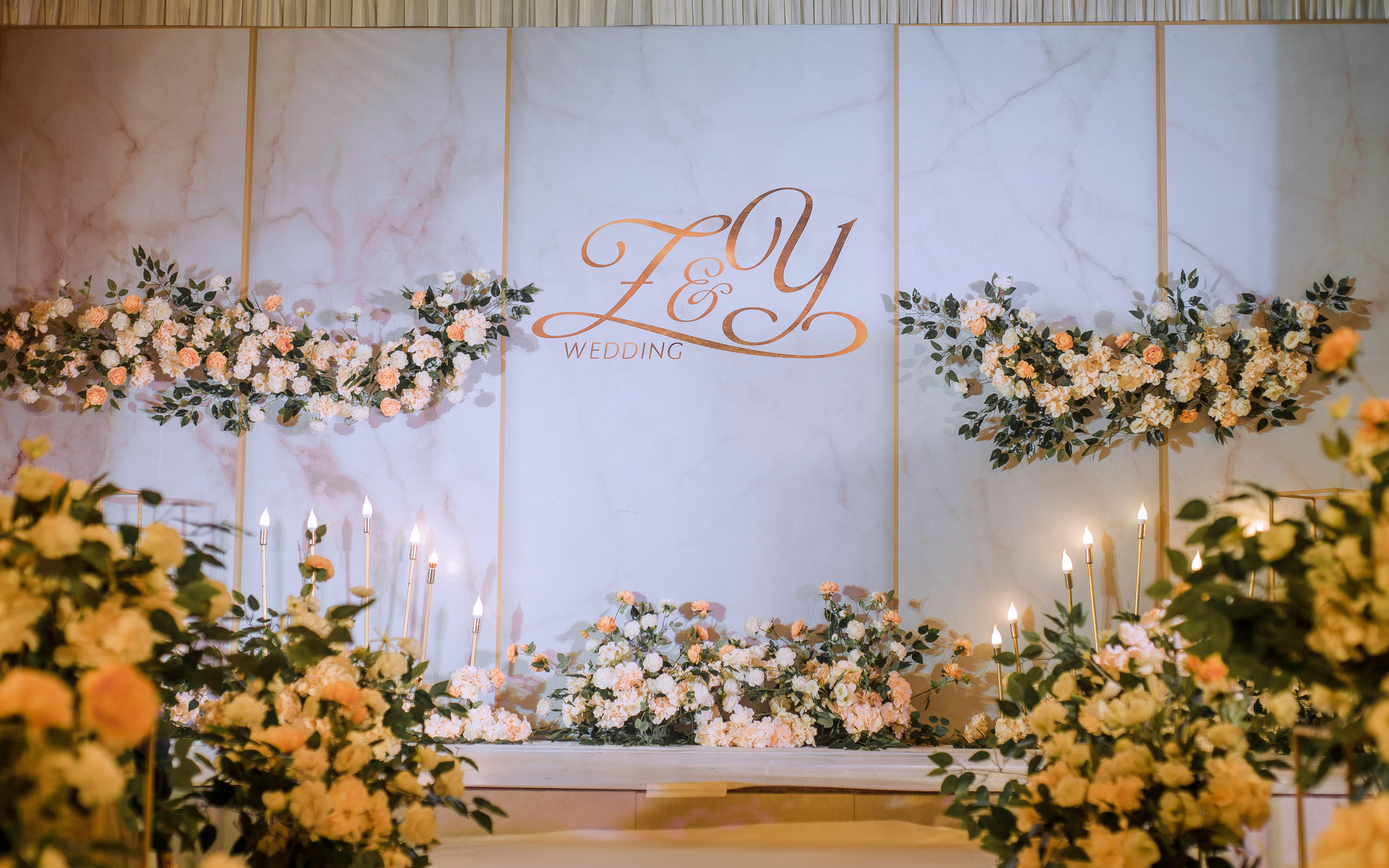 ATwedding︱南坝香槟色婚礼